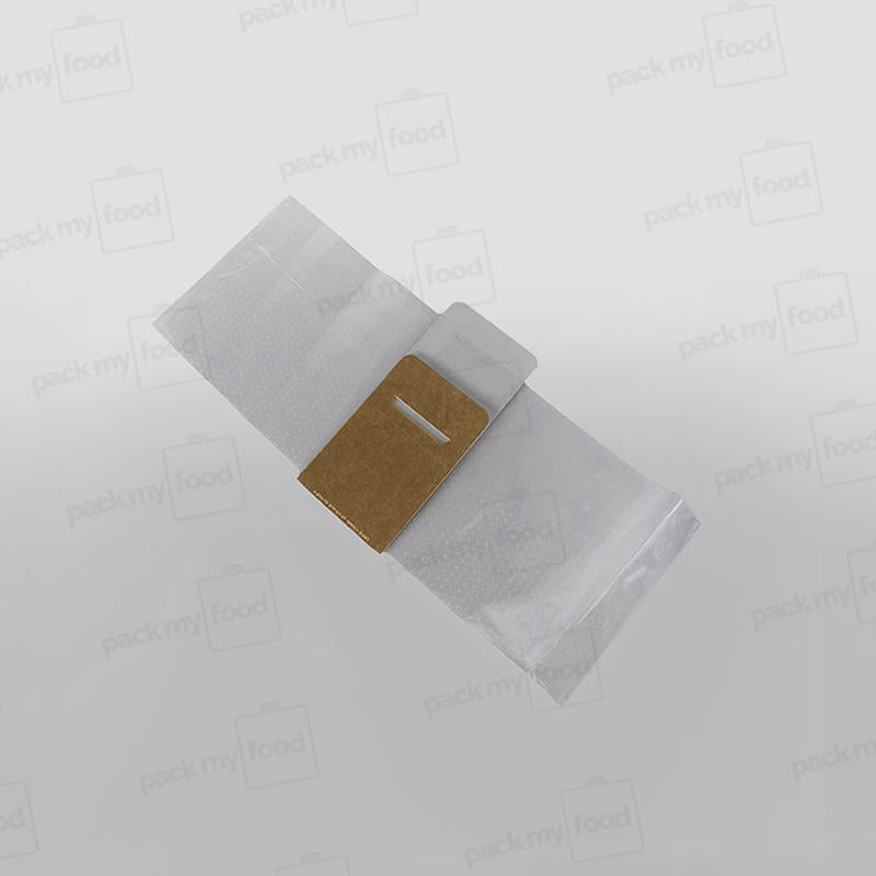 Kraft Baguette Collar With Perforated Film [60mm Diameter]
