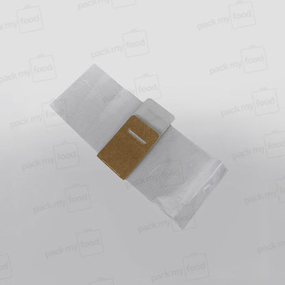Kraft Baguette Collar With Perforated Film [60mm Diameter]