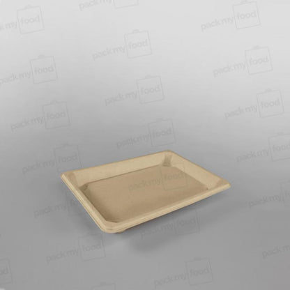 Compostable Sugarcane Sushi Tray & PET Lid