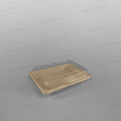 Compostable Sugarcane Sushi Tray & PET Lid