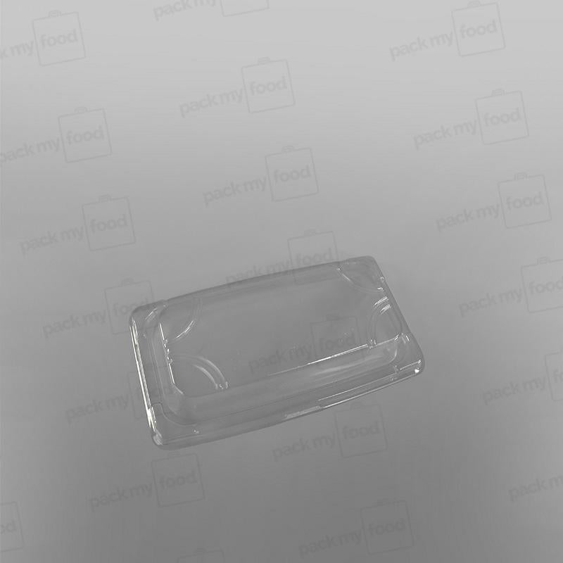 Recyclable PET Lid For Sushi Tray - Size - 162x115mm