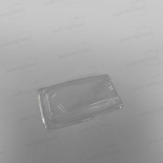 Recyclable PET Lid For Sushi Tray - Size - 162x115mm