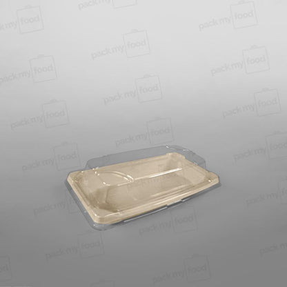 Compostable Bagasse Sushi Tray [Multiple Sizes]
