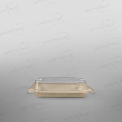 Compostable Bagasse Sushi Tray [Multiple Sizes]