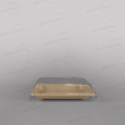 Compostable Sugarcane Sushi Tray & PET Lid