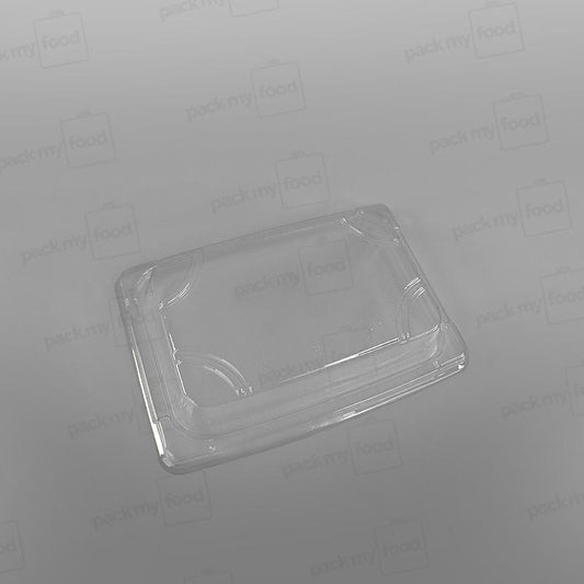 Recyclable PET Lid For Sushi Tray - Size - 185x130mm