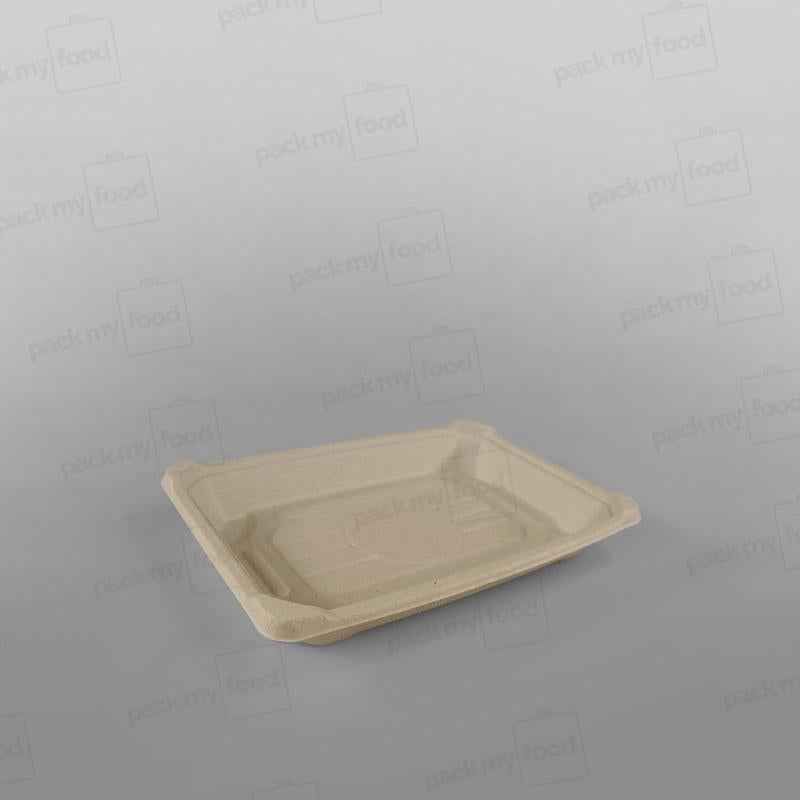 Compostable Bagasse Sushi Tray [Multiple Sizes]