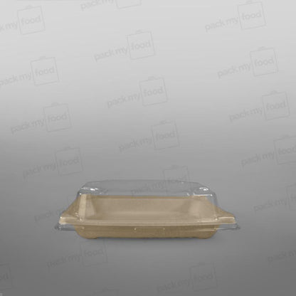 Compostable Bagasse Sushi Tray [Multiple Sizes]