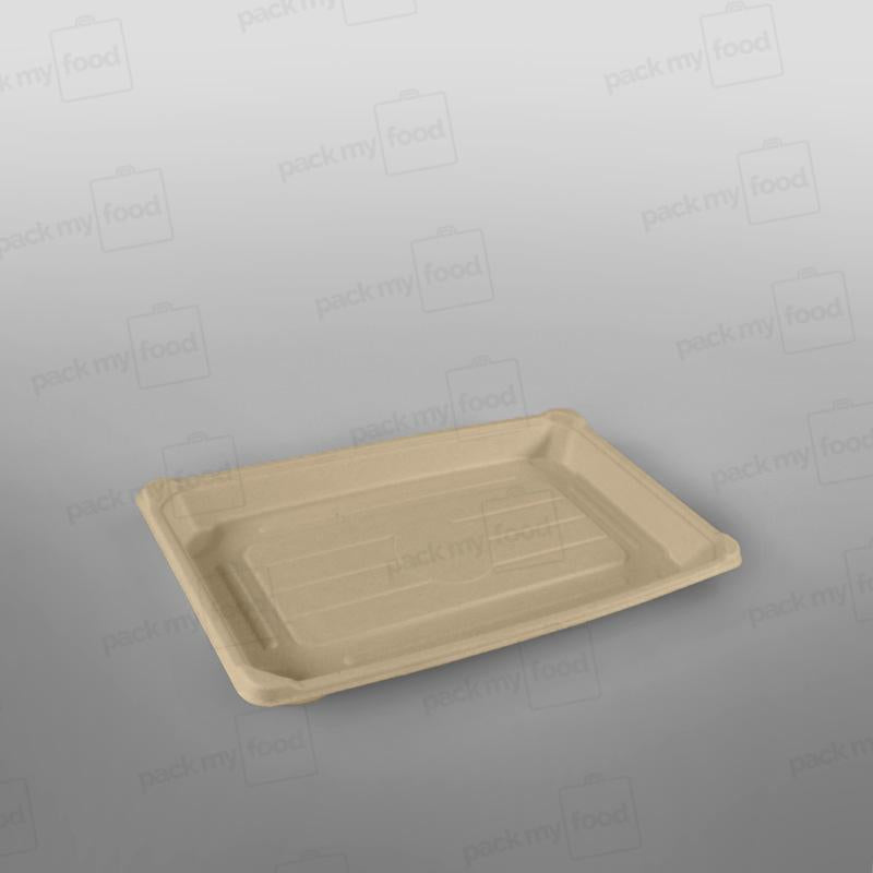 Compostable Bagasse Sushi Tray [Multiple Sizes]