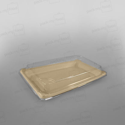 Compostable Bagasse Sushi Tray [Multiple Sizes]