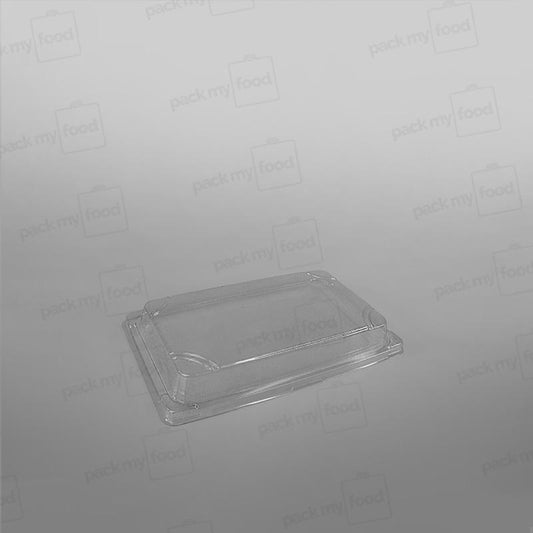 Recyclable PET Lid For Sushi Tray - Size - 165x90mm