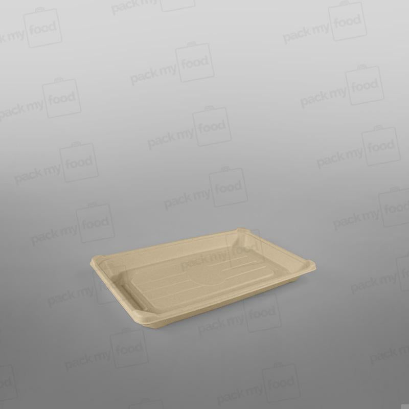 Compostable Bagasse Sushi Tray [Multiple Sizes]