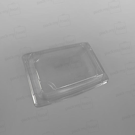 Recyclable PET Lid For Sushi Tray - Size - 215x136mm