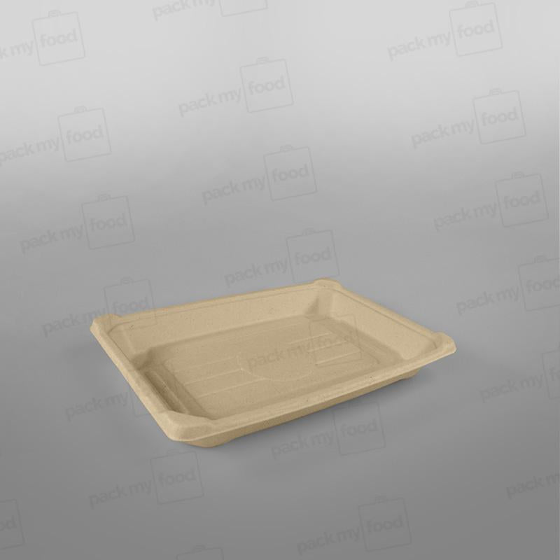 Compostable Bagasse Sushi Tray [Multiple Sizes]