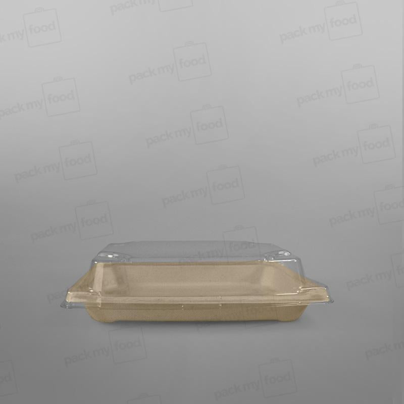 Compostable Bagasse Sushi Tray [Multiple Sizes]