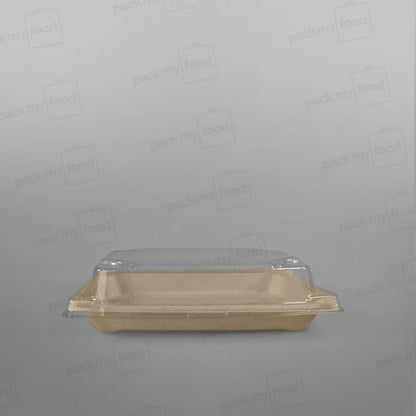 Compostable Bagasse Sushi Tray [Multiple Sizes]