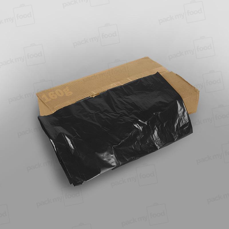 Black Refuse Bag - 20 x 34 x 39 inch - 160G