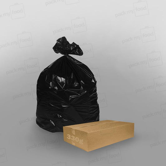 Black Refuse Bag - 23 x 34 x 47 inch - 330G