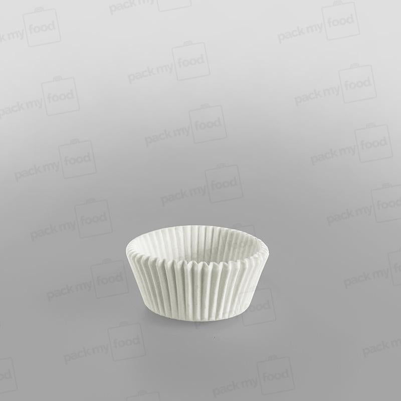 Bun Case Greaseproof White