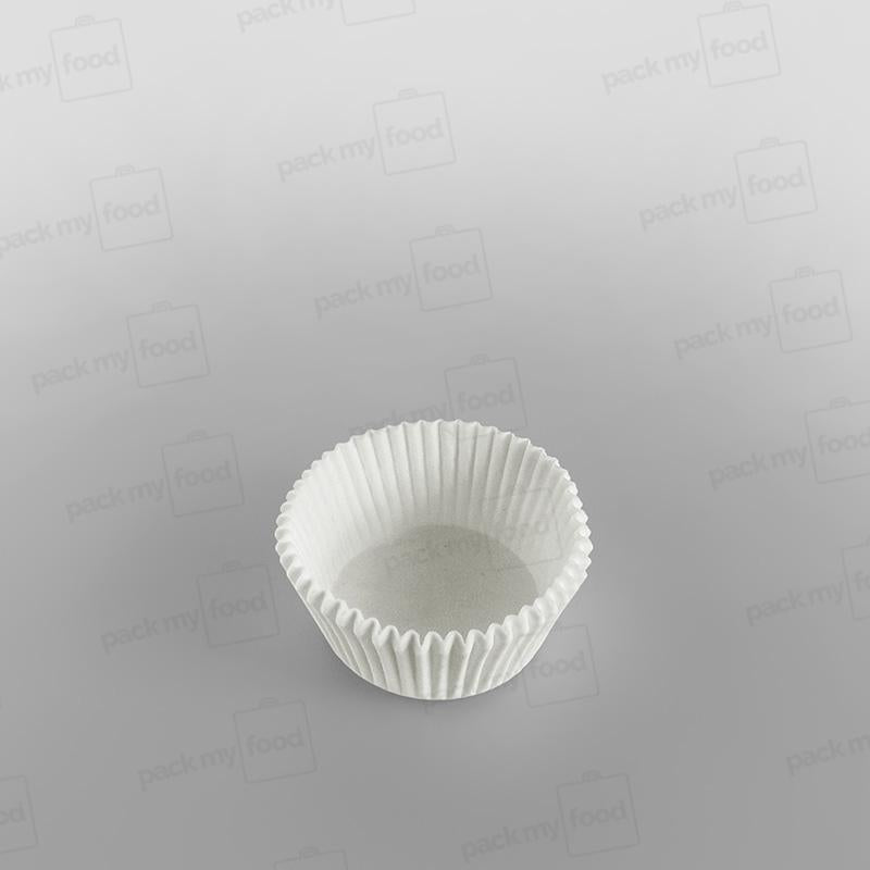Bun Case Greaseproof White