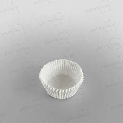 Bun Case Greaseproof White