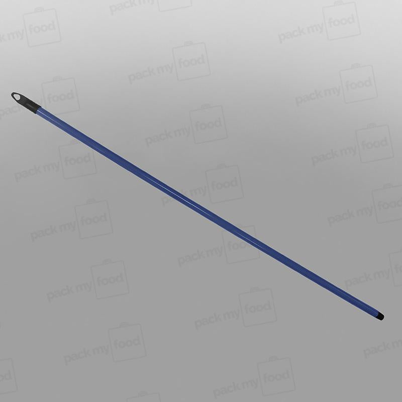 Blue Broom Metal Handle