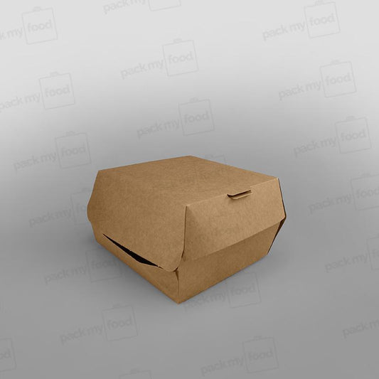 Clamshell Kraft Burger Box