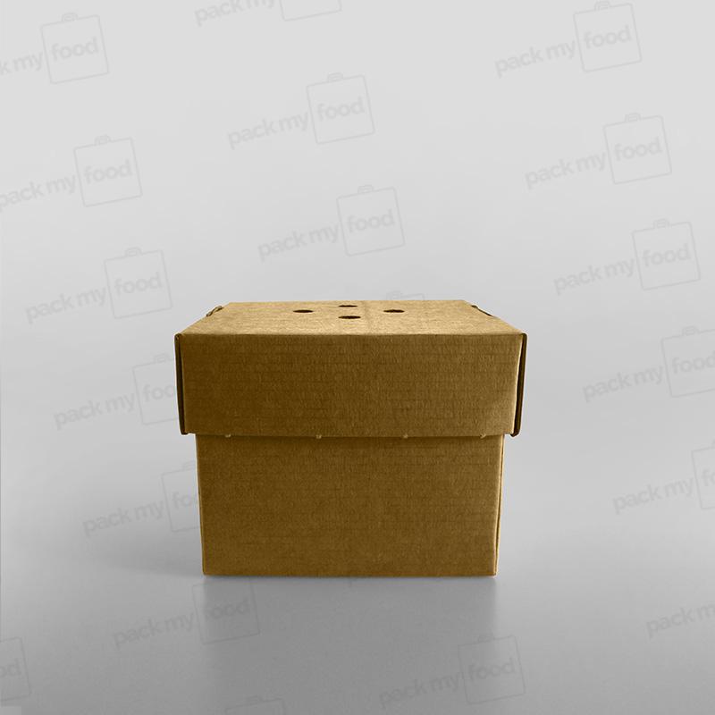Corrugated Kraft Burger Box