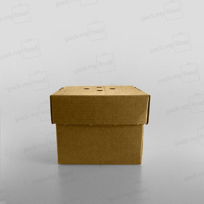 Corrugated Kraft Burger Box