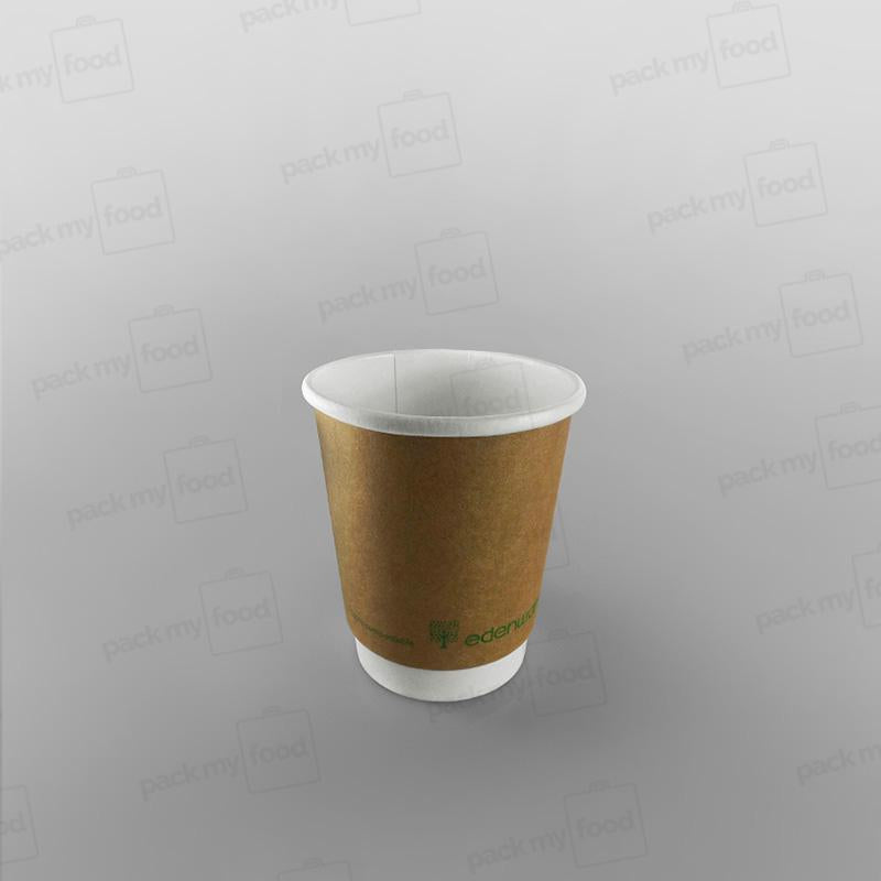 Compostable Coffee Cup Double Wall Kraft