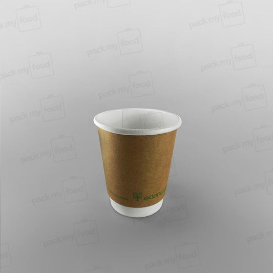 Compostable Coffee Cup Double Wall Kraft