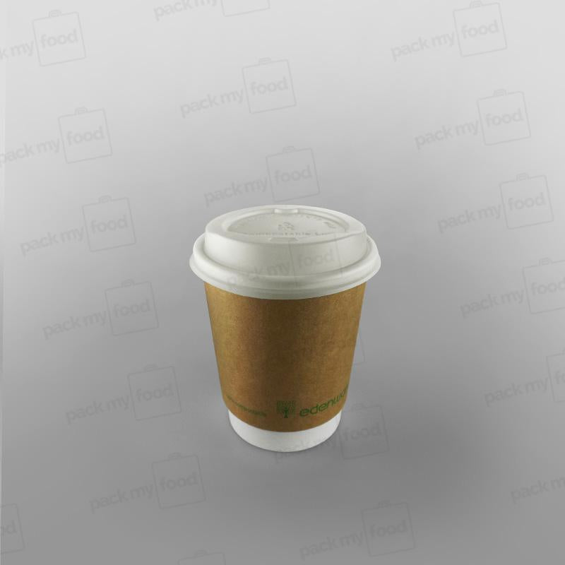 Compostable Coffee Cup Double Wall Kraft