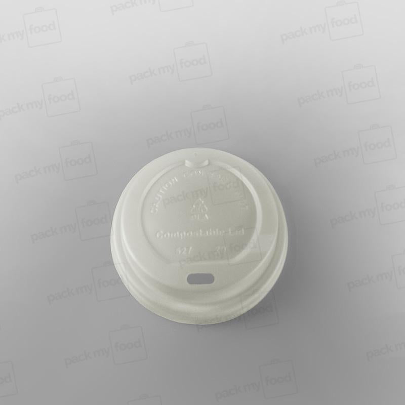 Compostable CPLA Sip Through Lid