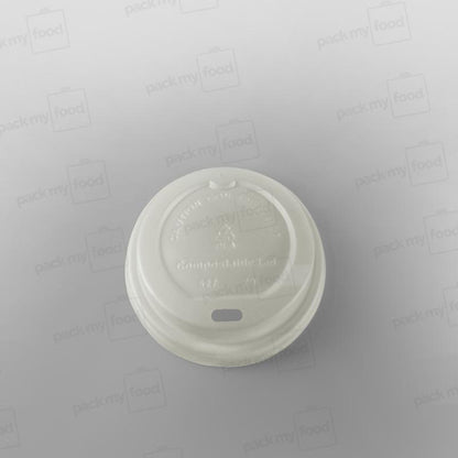Compostable CPLA Sip Through Lid