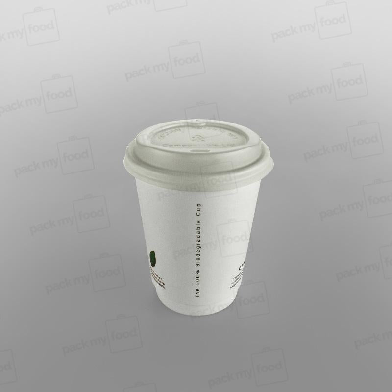Compostable CPLA Sip Through Lid