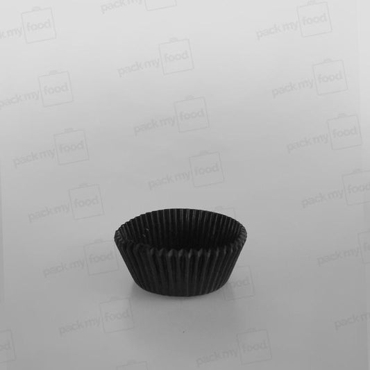 Bun Case Plain Black - 44 x 25mm