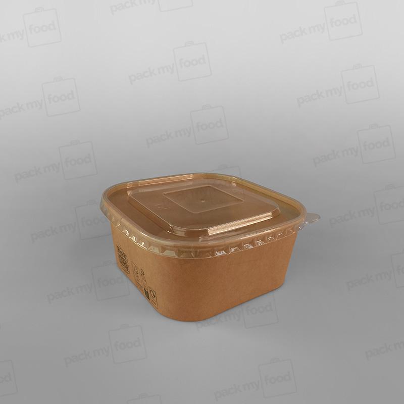 PP Lid for Colpac Stagione Kraft Base For Hot & Cold Food