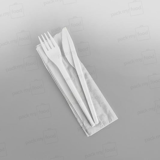 Cutlery Pack (Napkin, Fork, Knife)