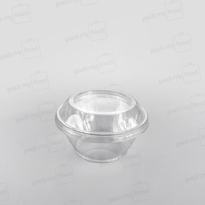Somoplast Clear Round Dessert Container