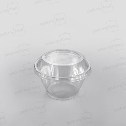 Somoplast Clear Round Dessert Container