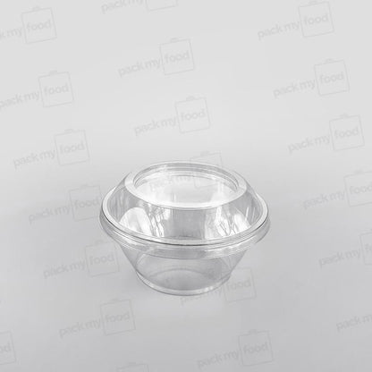 Somoplast Clear Lid For Round Dessert Container