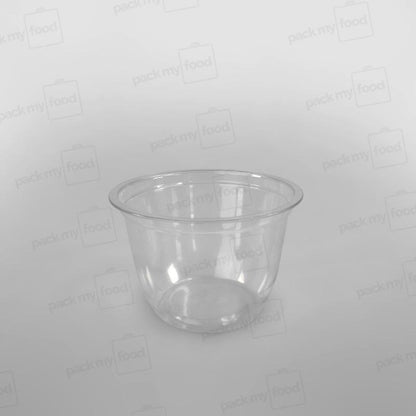 Round PET Clear Dessert Pot