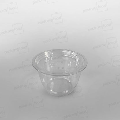 2oz Insert Pot For Round PET Clear Dessert Pot