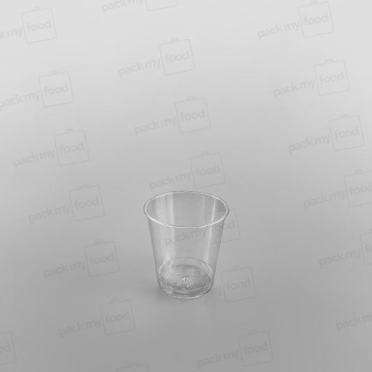 Clear Hard Disposable Shot Glasses
