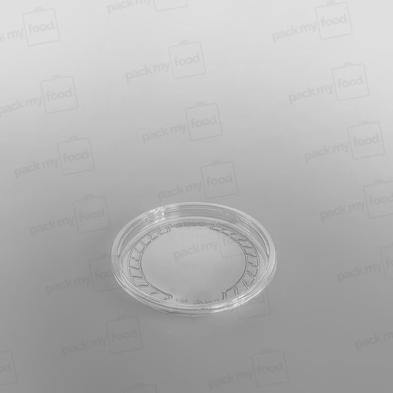 Solo Clear Round Plastic Lid To Fit Clear Deli Containers [8oz - 32oz]