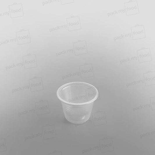 Solo Plastic Sauce Container Round