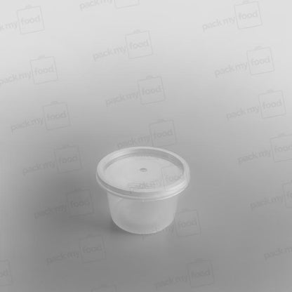Satco Plastic Container Round & Lids