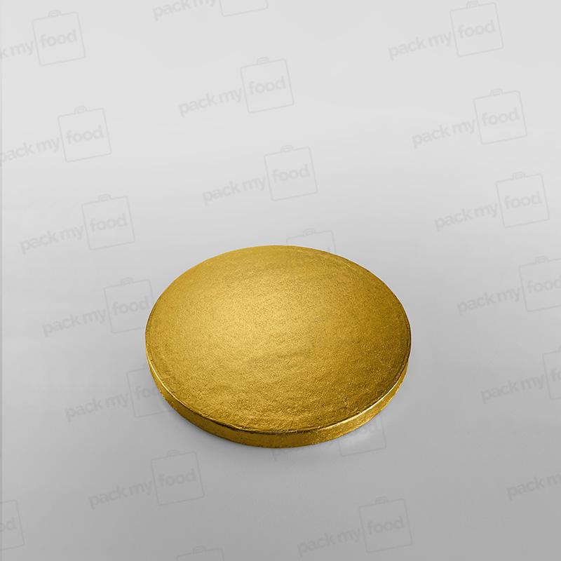 Cake Drums Round, Gold