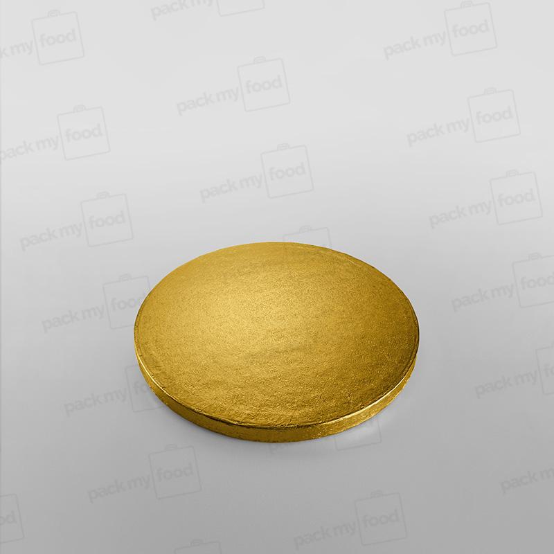 Cake Drums Round, Gold