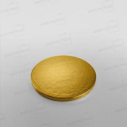 Cake Drums Round, Gold